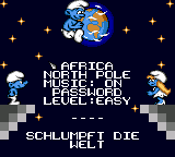 Заставка игры Smurfs Travel the World, The
